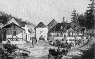 Heilanstalt und Kurort Bad Preblau um 1900